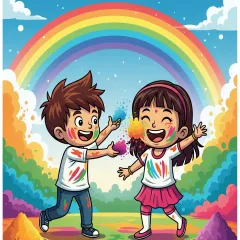 The Holi Rainbow